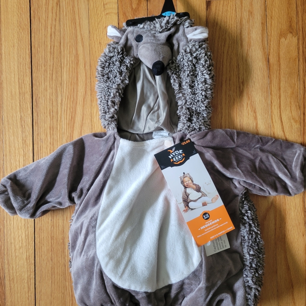 Nwt, 6-12m hedgehog halloweem costume